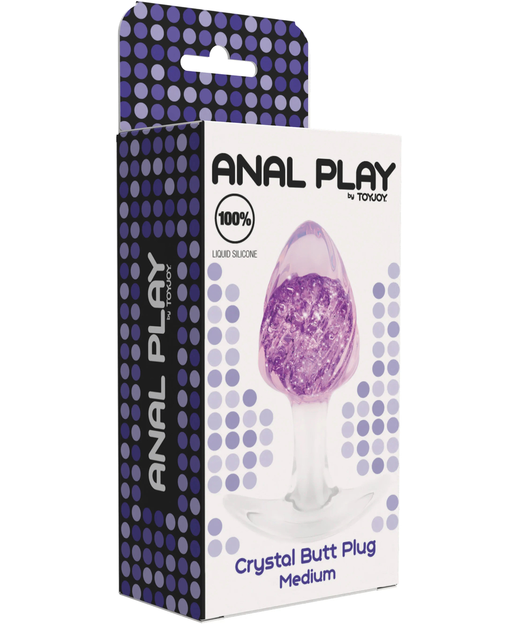 TOYJOY Crystal Medium silikonowy korek analny