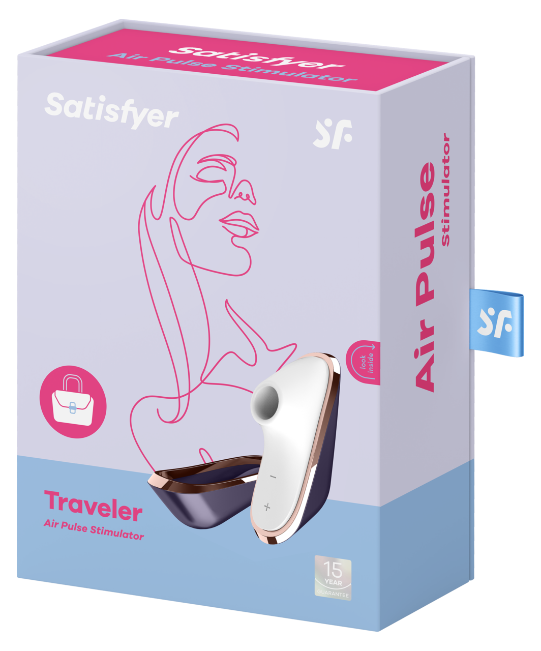 Satisfyer Traveler Air Pulse klitorio stimuliatorius