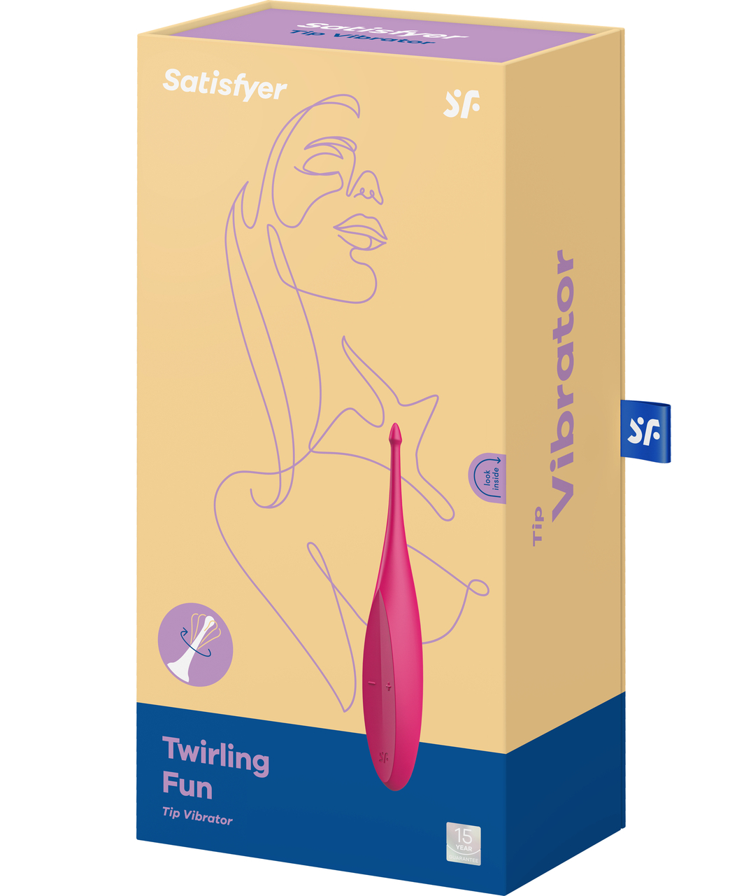 Satisfyer Twirling Fun klitorio stimuliatorius