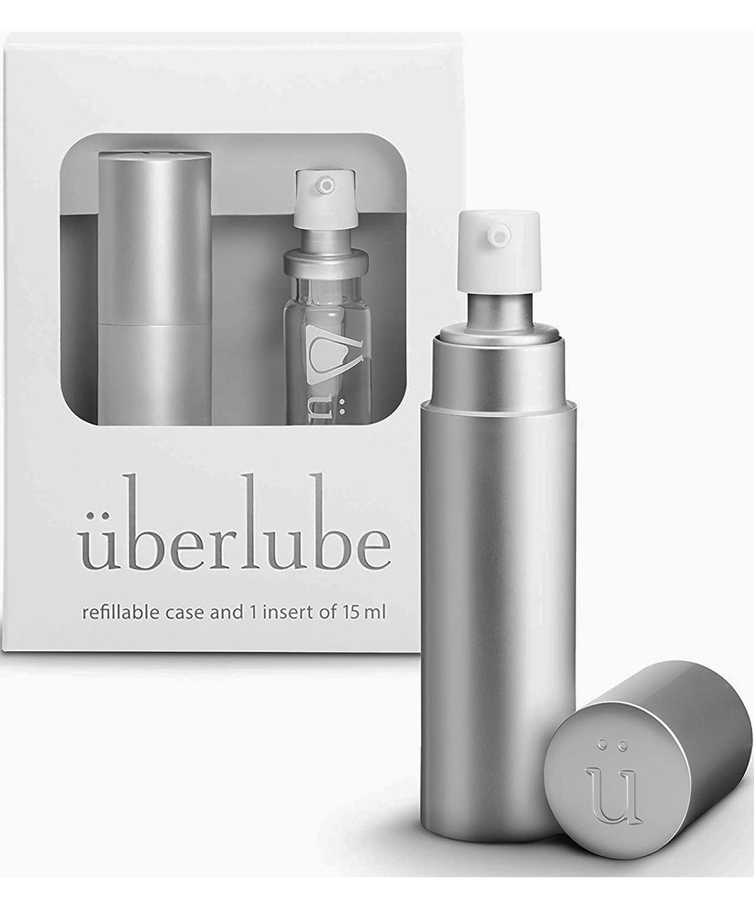 überlube Good-To-Go lubrikants (15 ml flakons + futrālis)