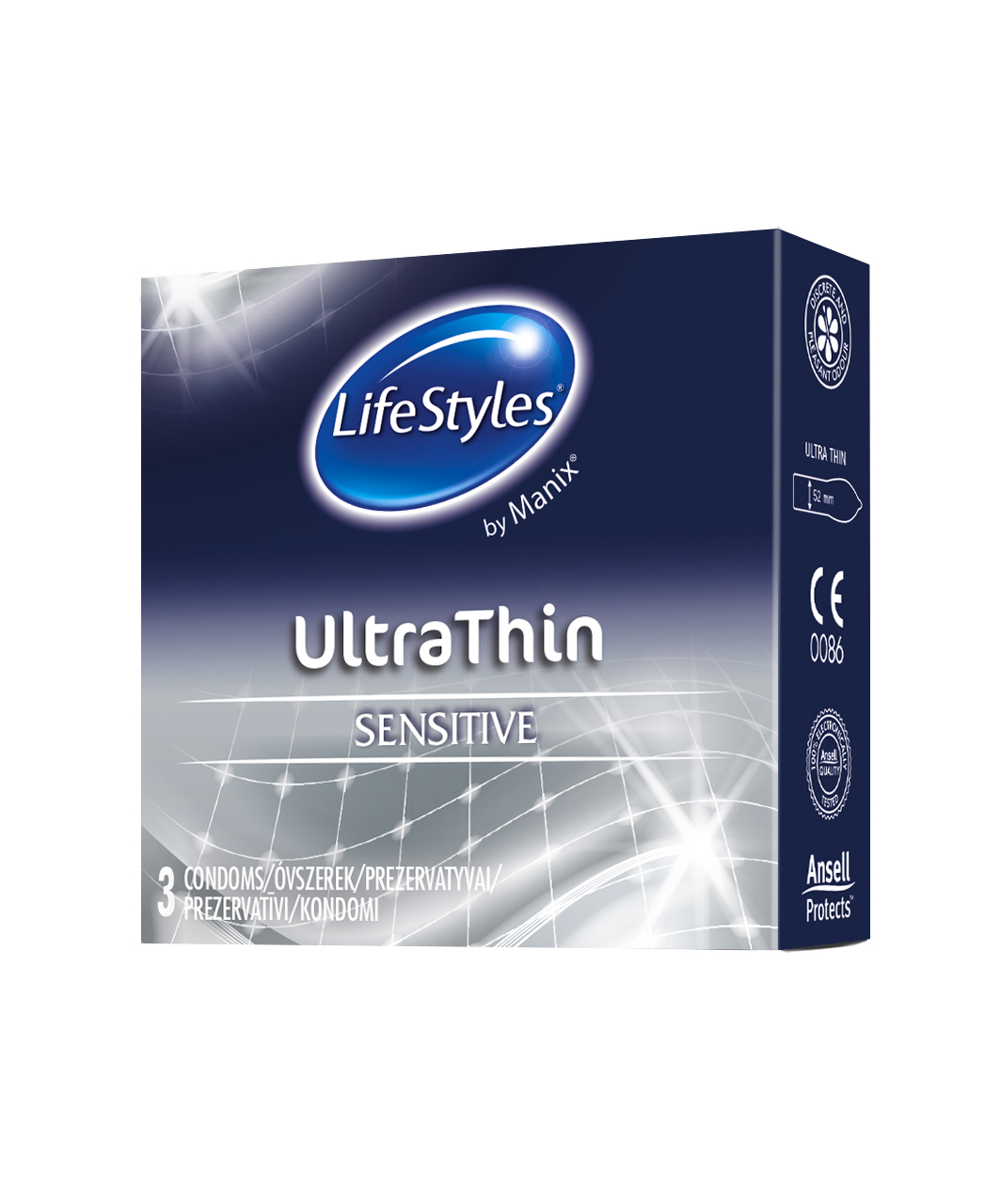LifeStyles Ultra Thin (3 / 12 gab.)