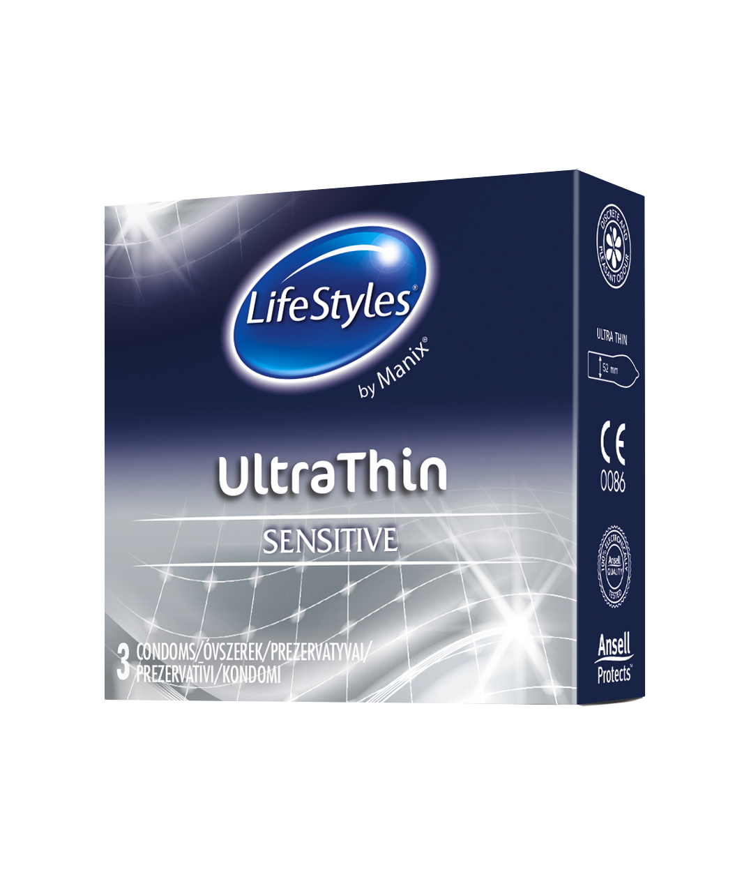 LifeStyles Ultra Thin (3 / 12 vnt.)