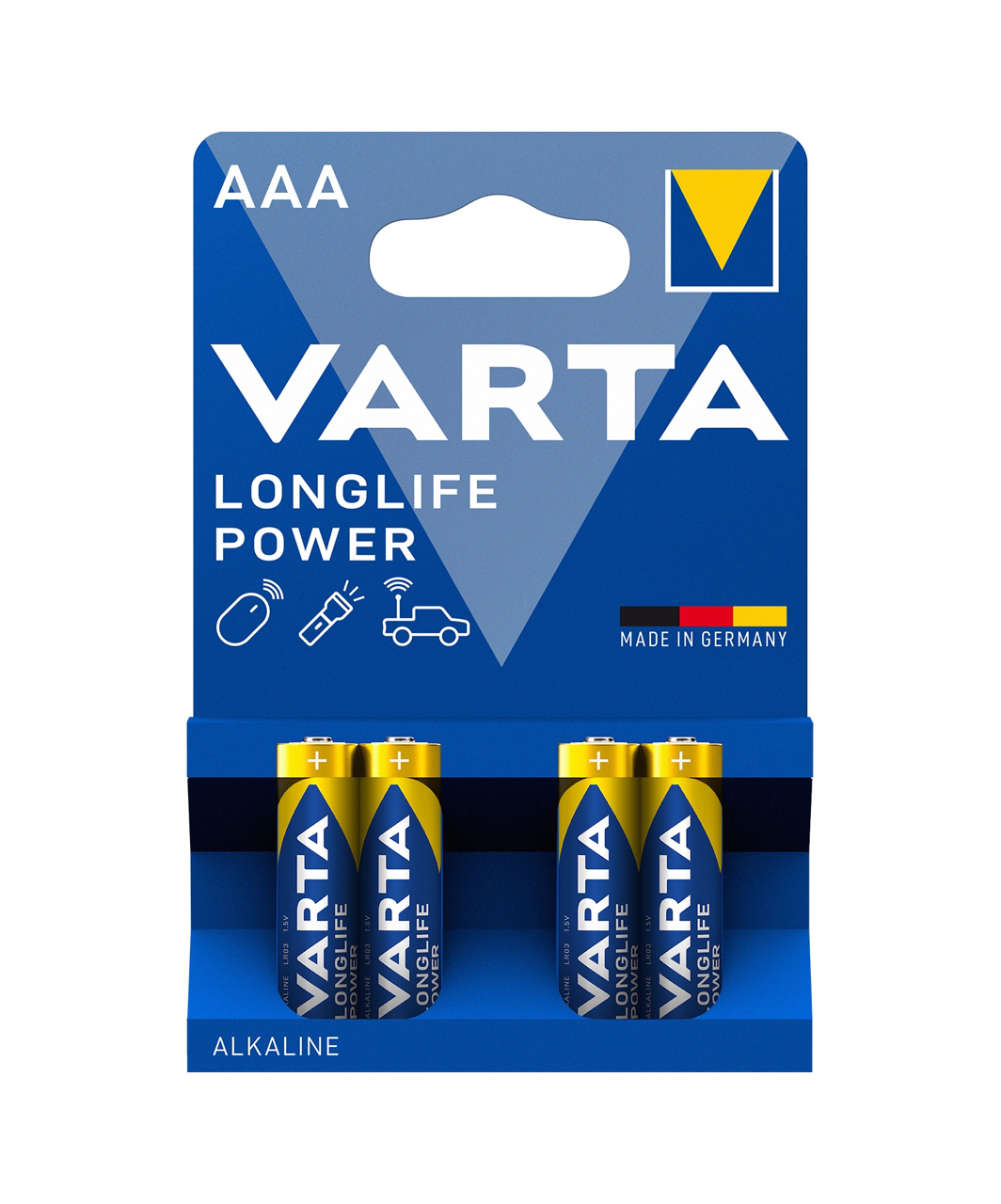 VARTA AAA baterijos (4 vnt.)