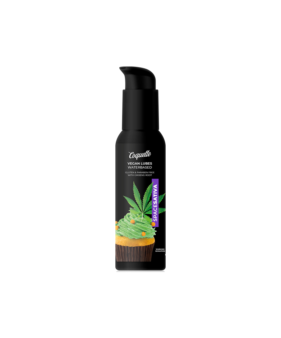 Coquette maitsestatud ja soojendavad veganlibestid (100 ml)