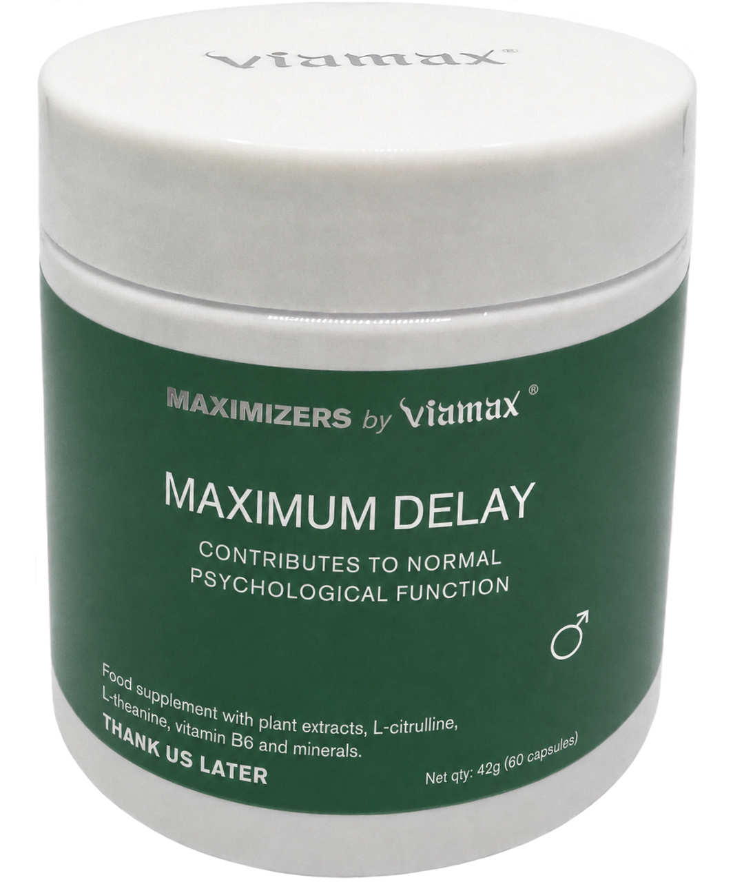 Viamax Maximum Delay ravintolisä 60 kaps.
