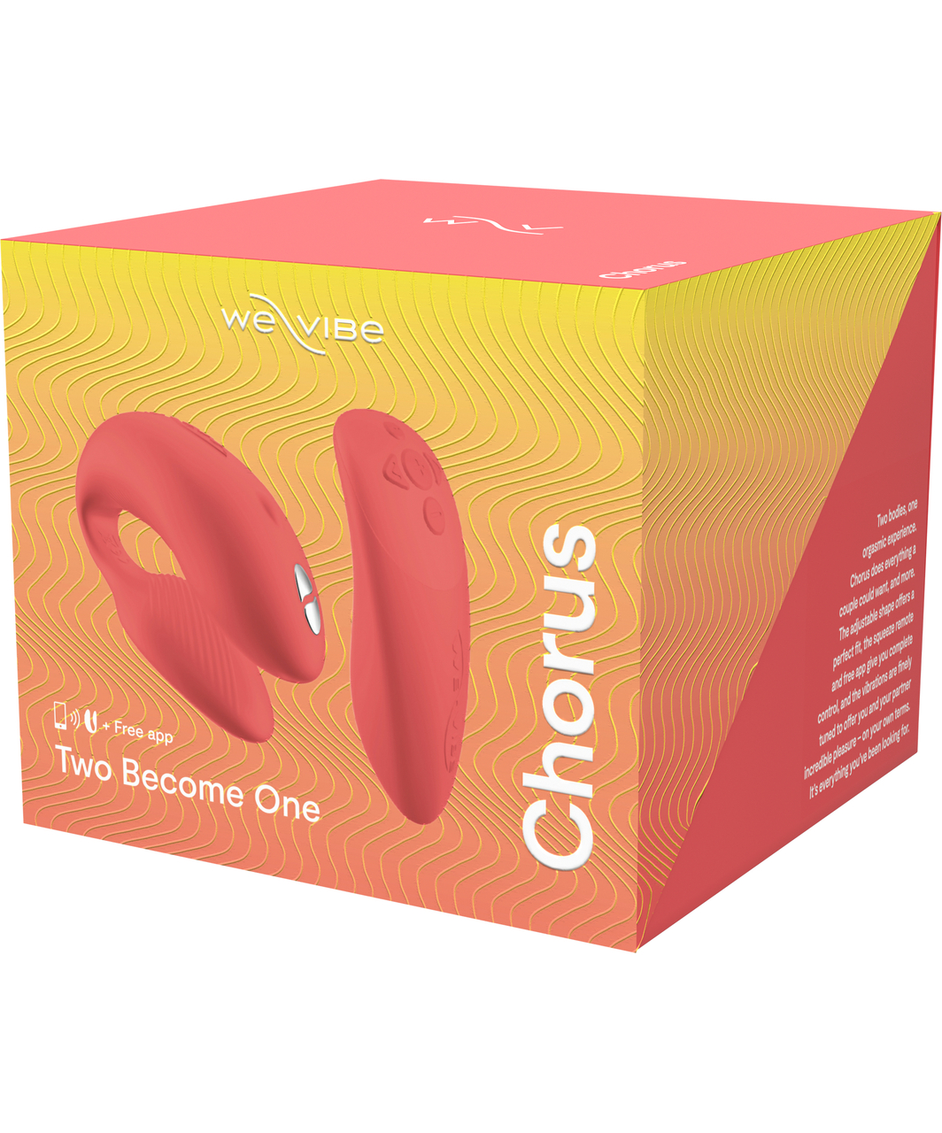 We-Vibe Chorus Remote & app-controlled couples vibrator