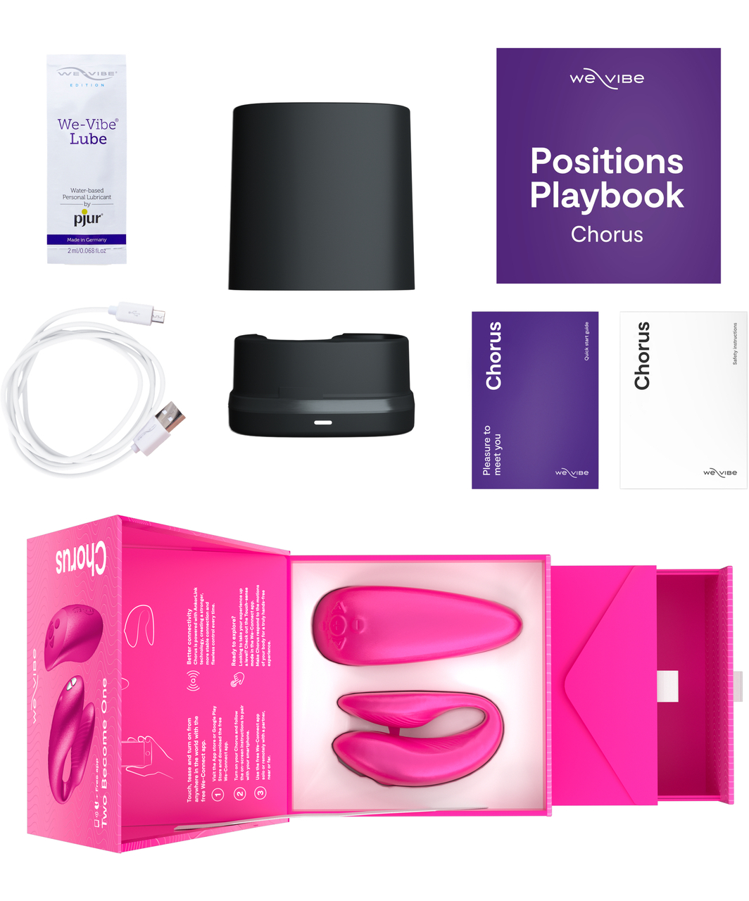 We-Vibe Chorus Remote & app-controlled couples vibrator