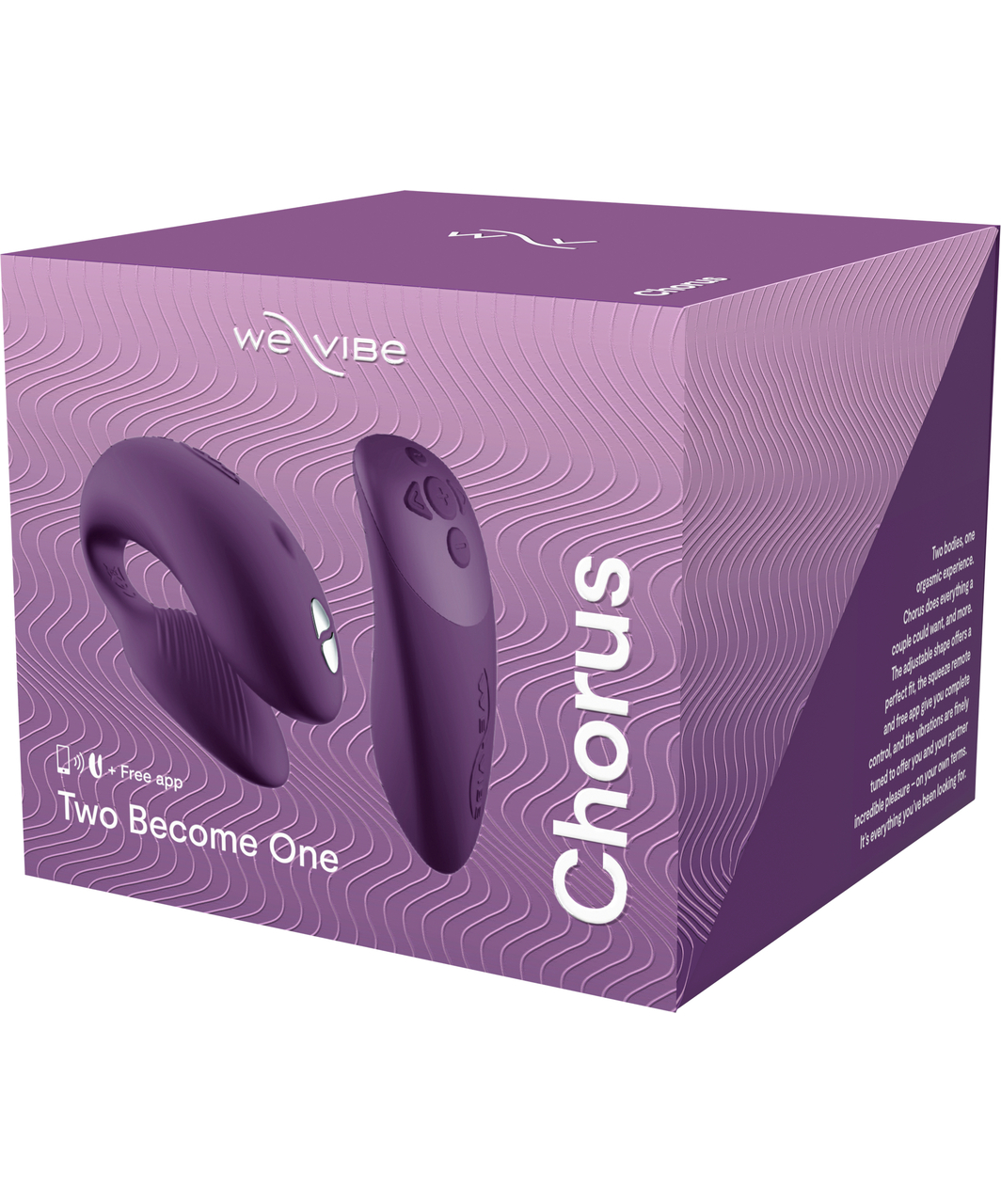 We-Vibe Chorus Remote & app-controlled couples vibrator