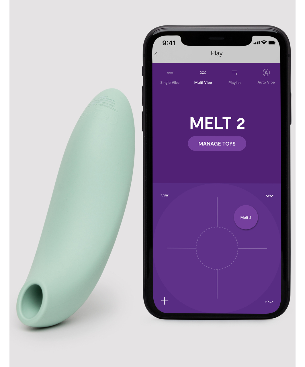 We-Vibe Melt 2 Pleasure Air išmanusis klitorio stimuliatorius