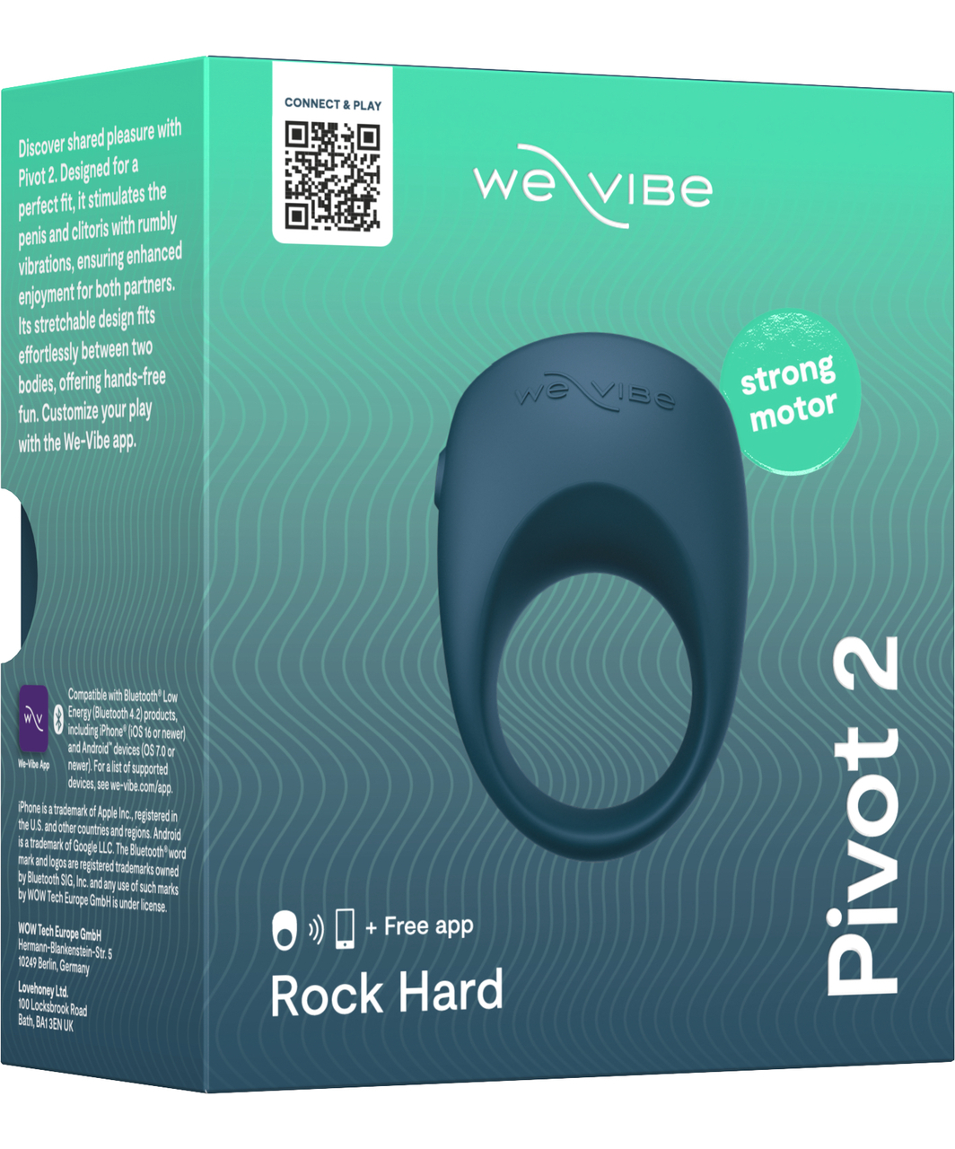 We-Vibe Pivot 2 išmanusis penio žiedas