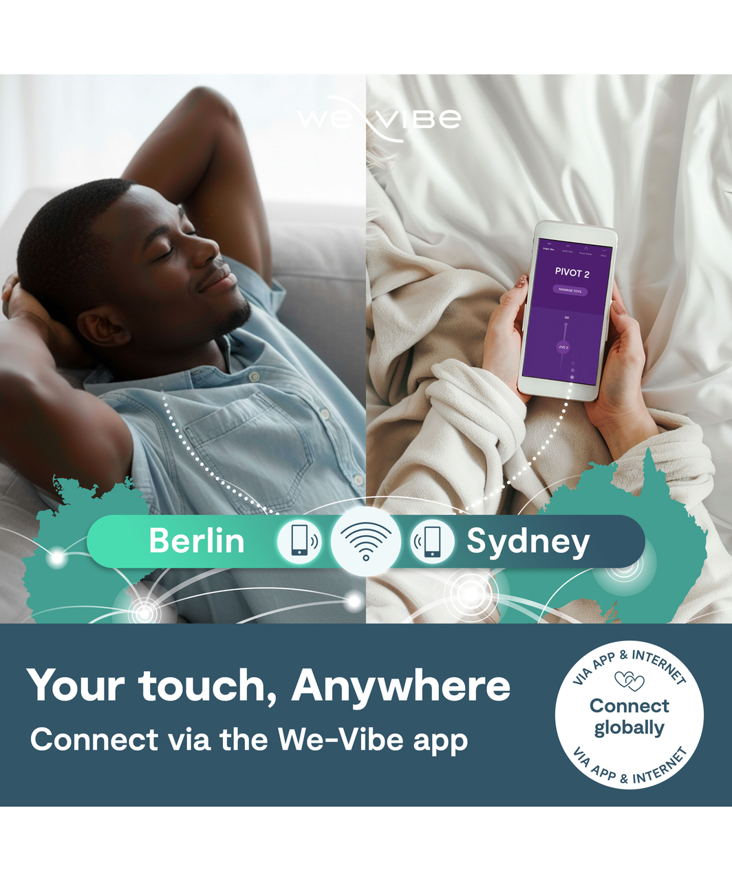 We-Vibe Pivot 2 išmanusis penio žiedas