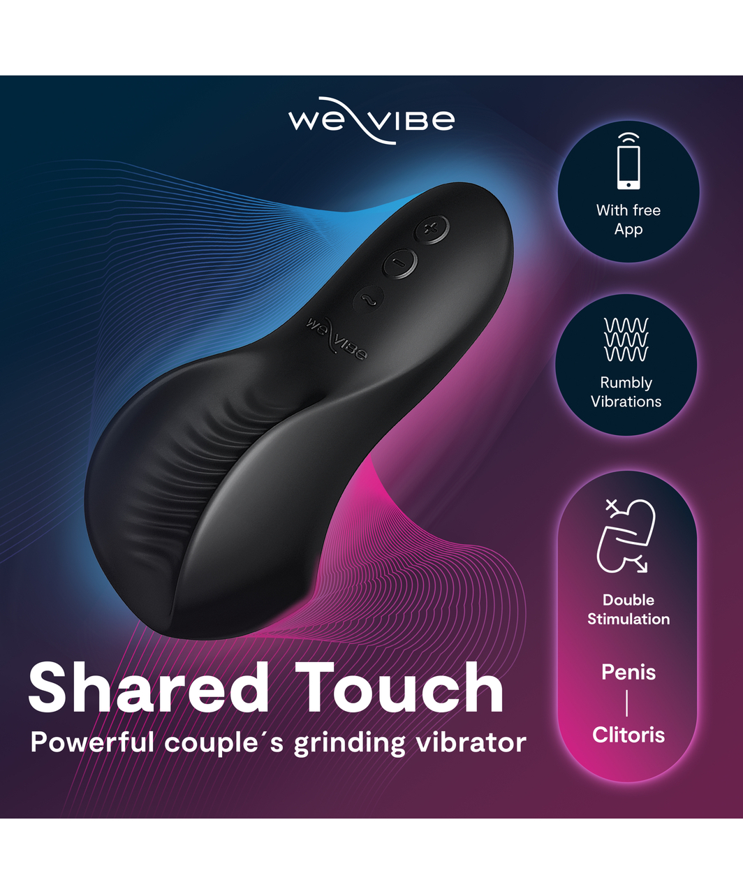 We-Vibe Shared Touch nutivibraator paaridele