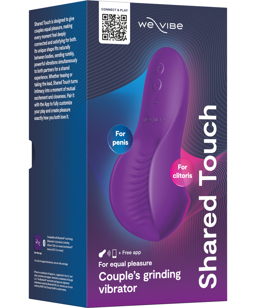 We-Vibe Shared Touch nutivibraator paaridele