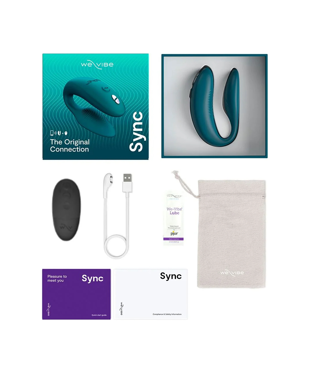 We-Vibe Sync 2 vibratorius poroms