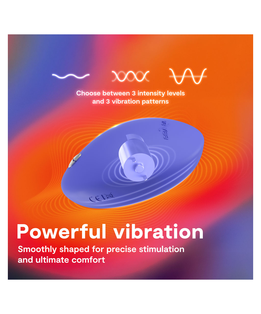 We-Vibe Temp Lay-On Vibrator Heating & Cooling