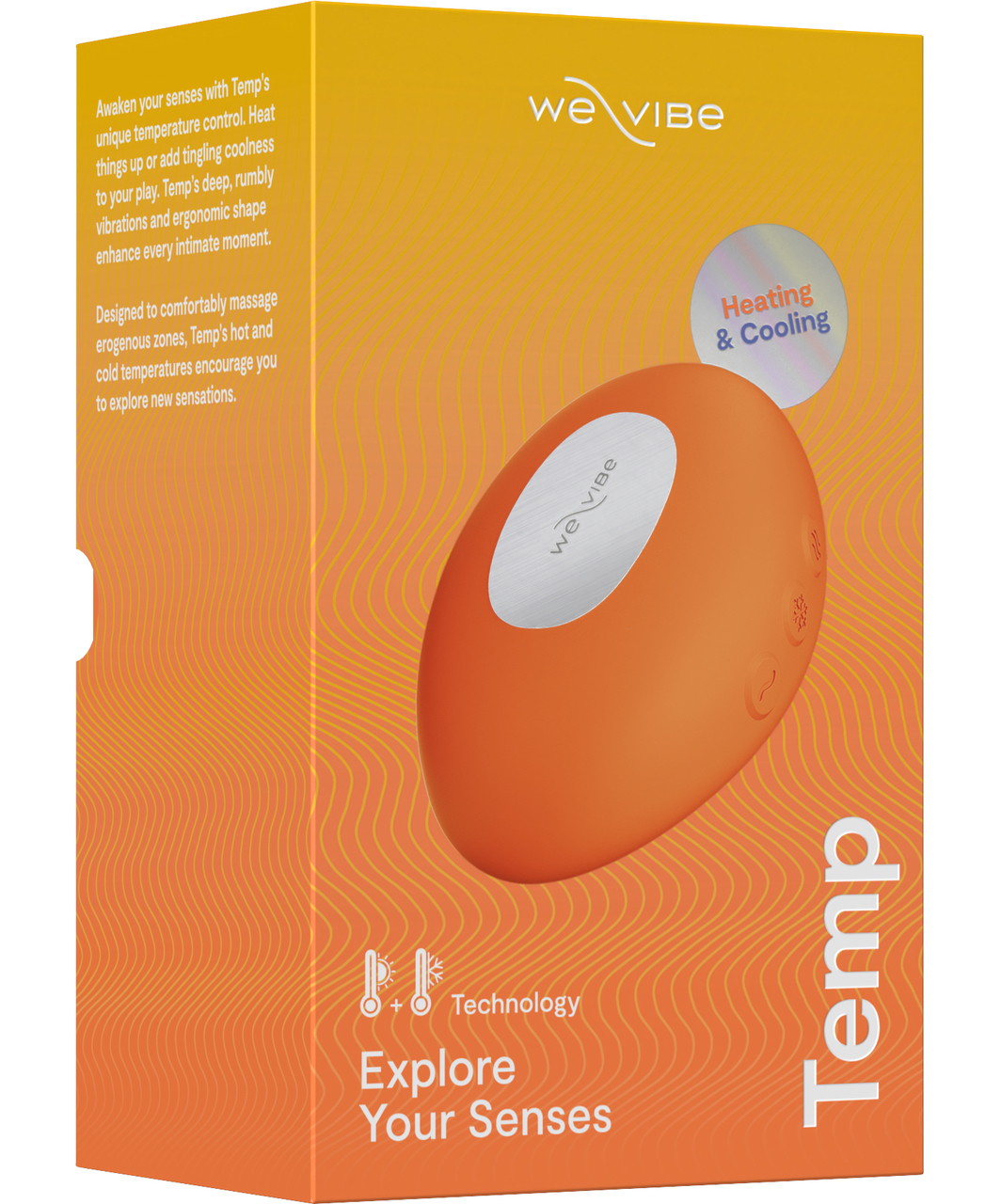 We-Vibe Temp Lay-On Vibrator Heating & Cooling