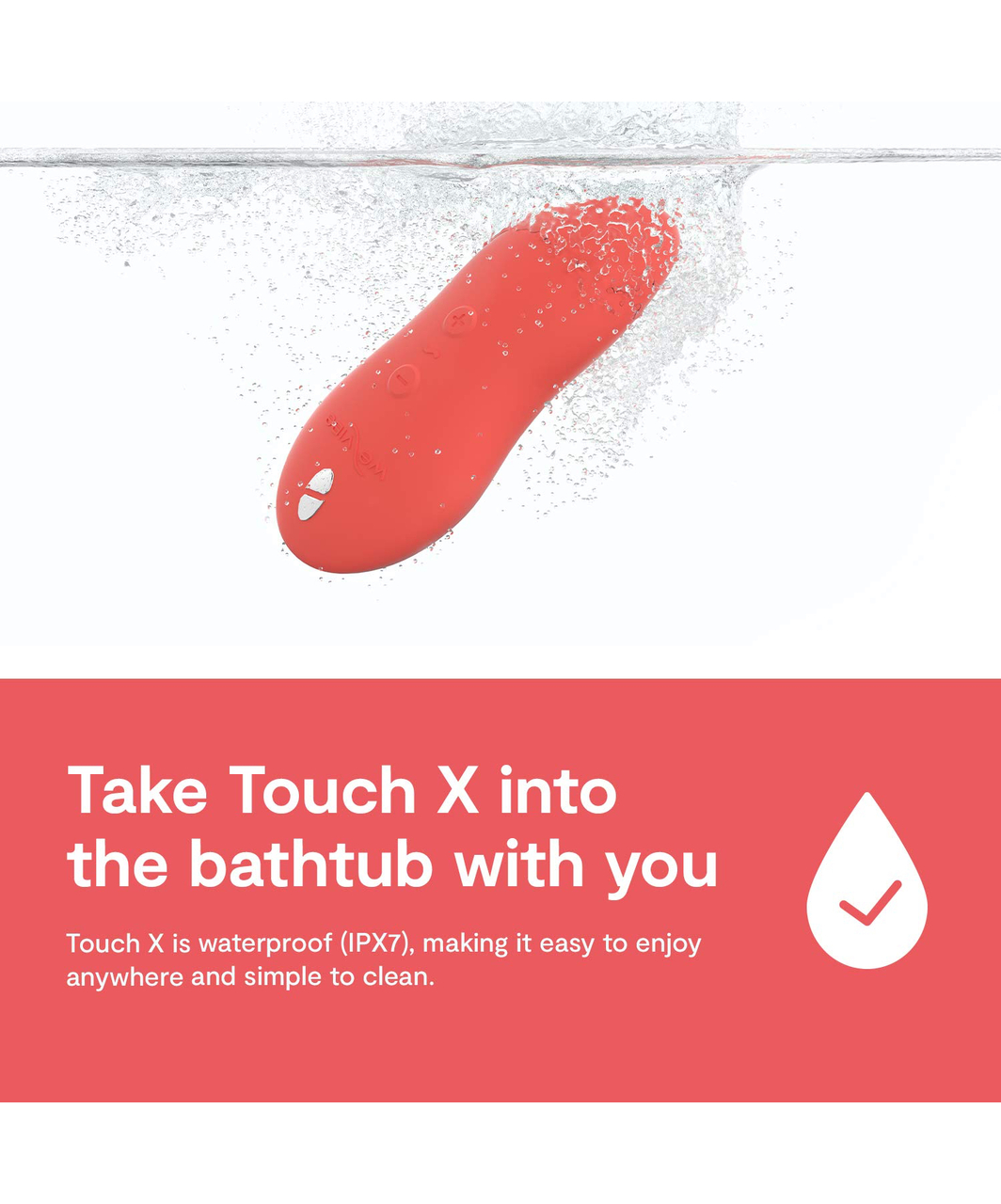 We-Vibe Touch X Mini hierontalaite