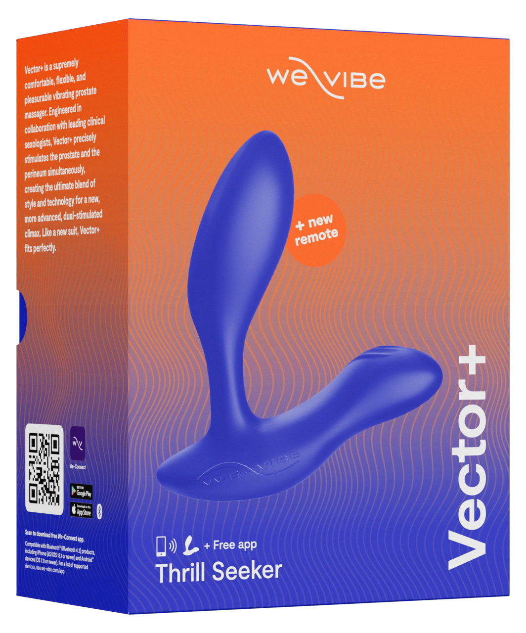 We-Vibe Vector+ prostatos masažuoklis