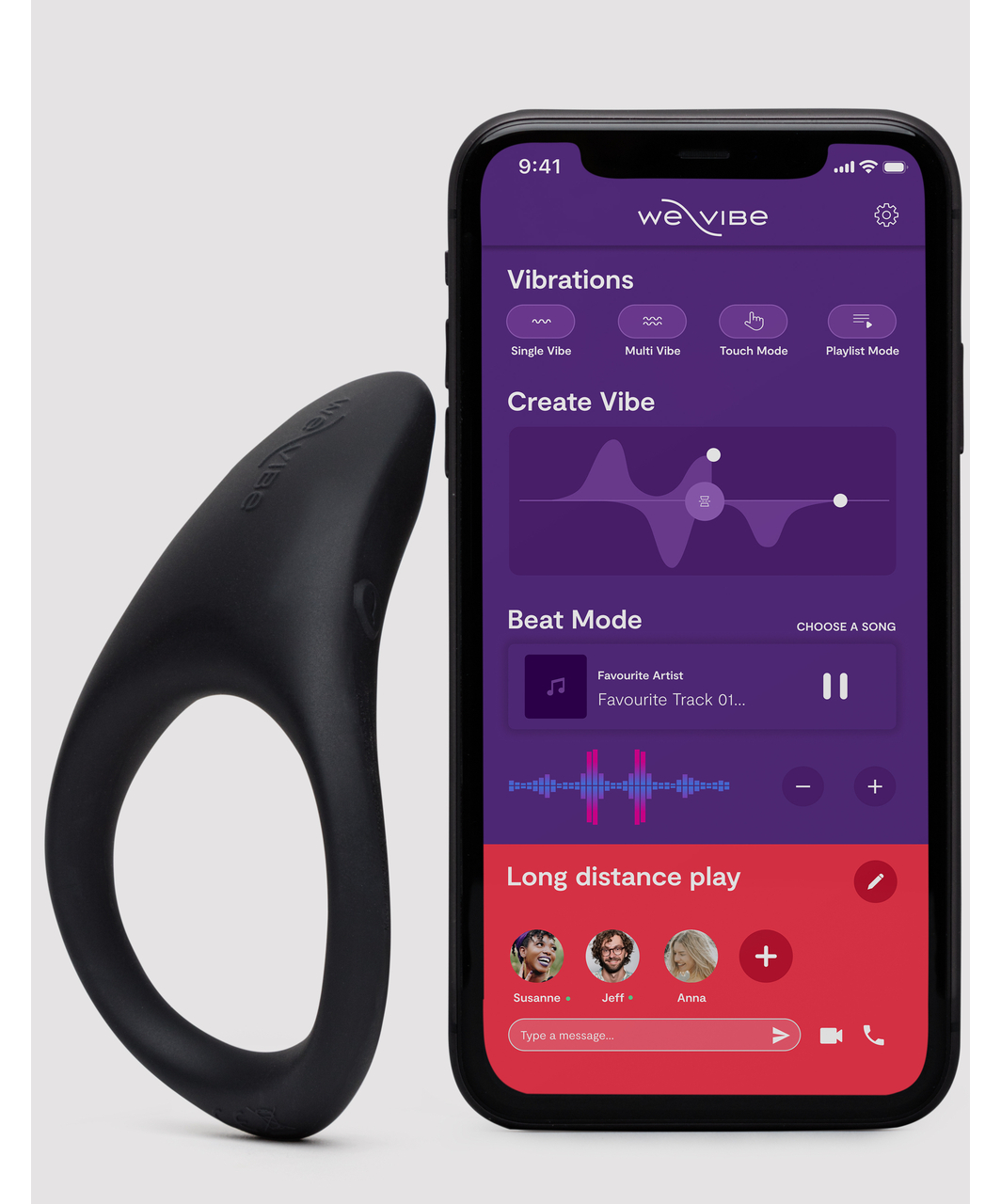 We-Vibe Verge 2 App-controlled Cock Ring