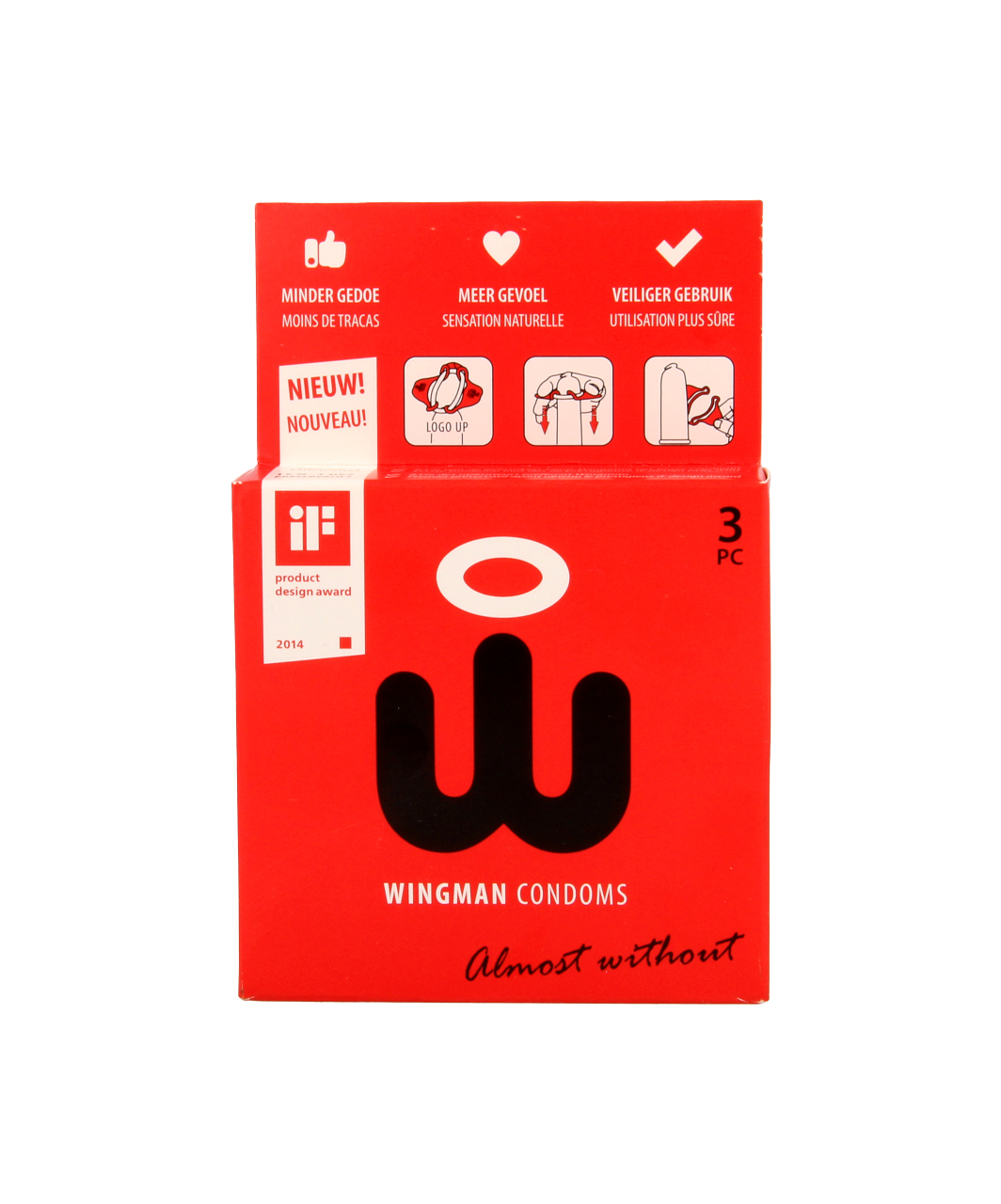 Wingman condoms (3 pcs)