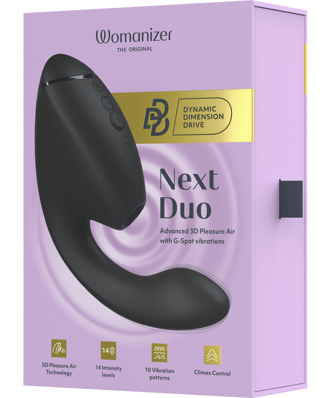 Womanizer Next Duo wibrator ze stymulatorem łechtaczki 3D Pleasure Air