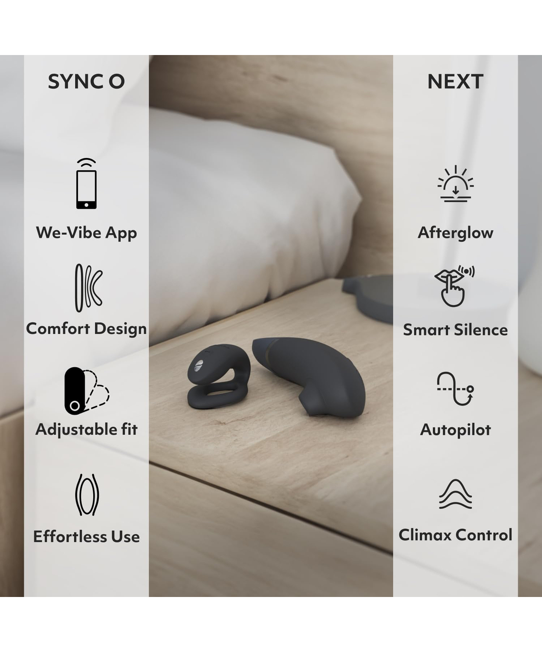 Womanizer Next & We-Vibe Sync O Lust & Luxury Limited Edition Collection