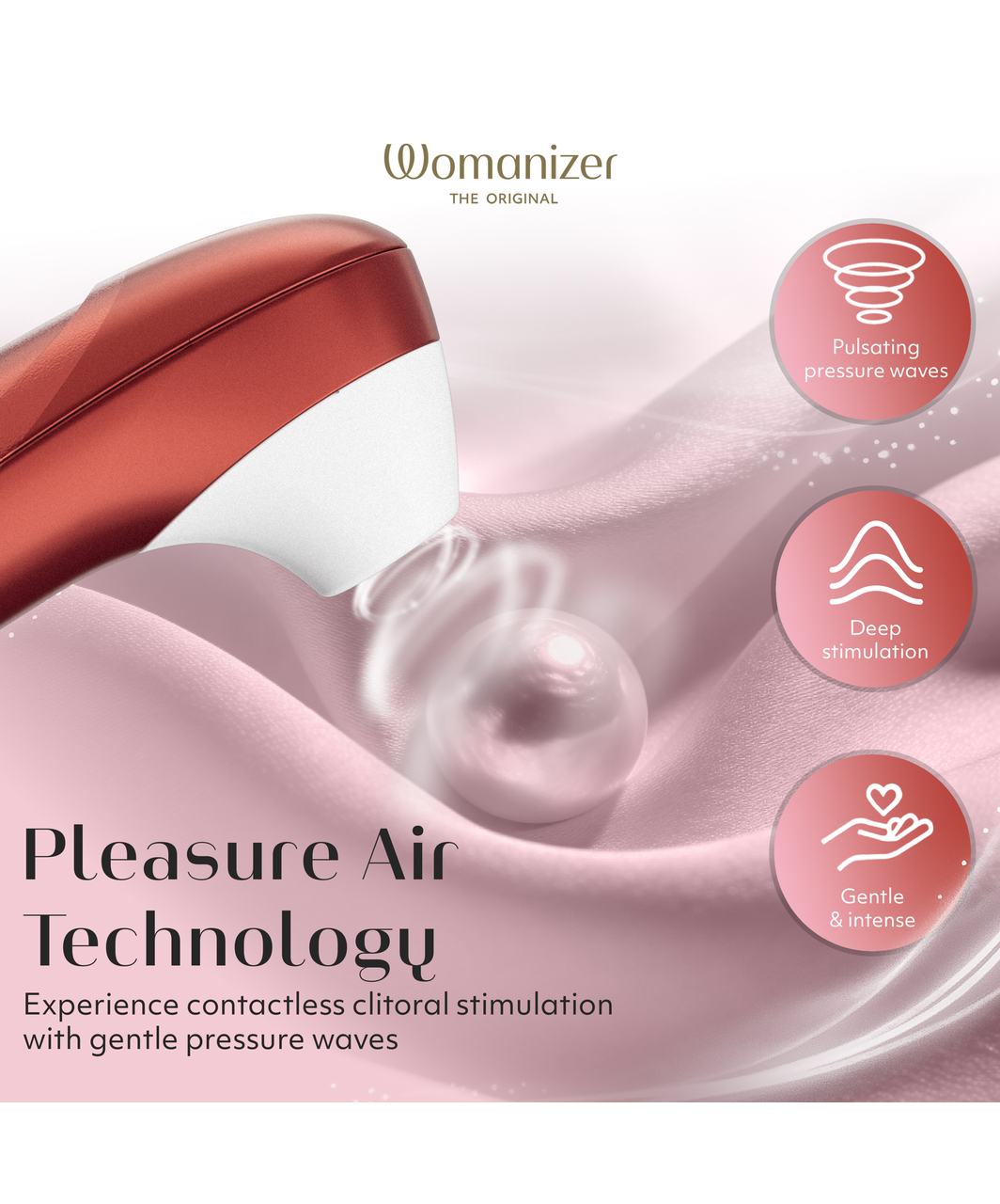 Womanizer PRO klitorisstimulaattori