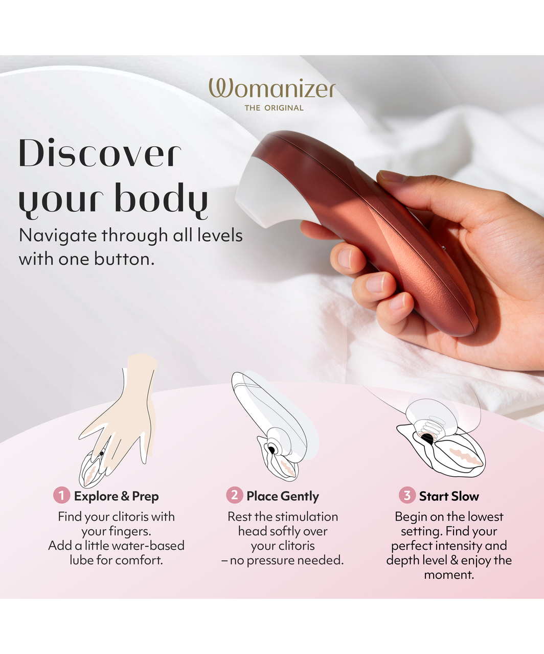 Womanizer PRO klitorisstimulaattori