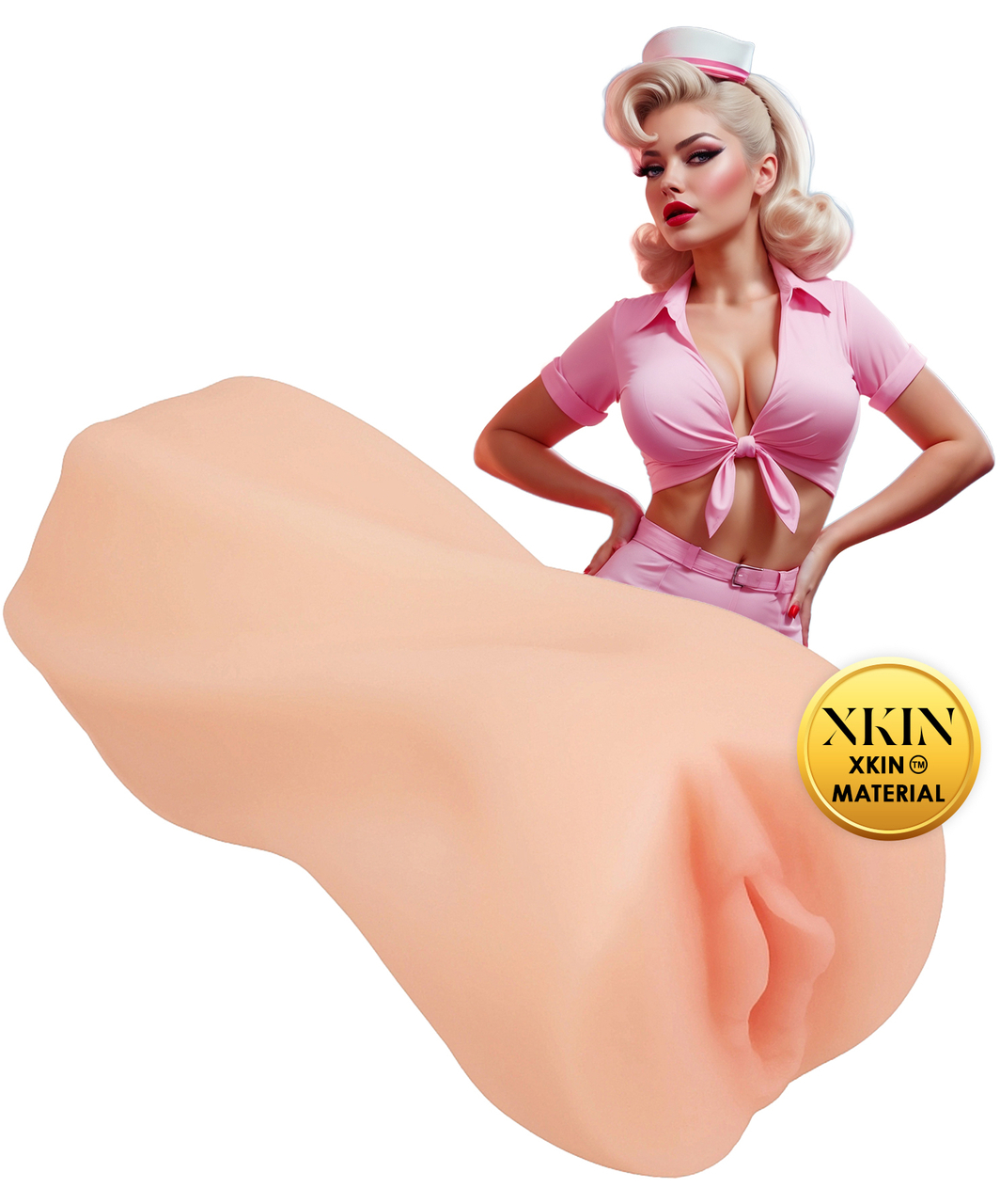 XKIN Pinup Girls Darla Smashburger Medium Masturbator