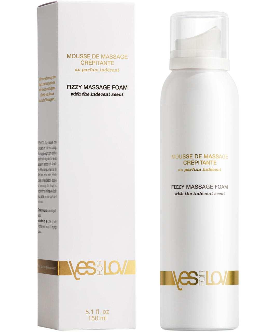 YESforLOV masažo putos (150 ml)