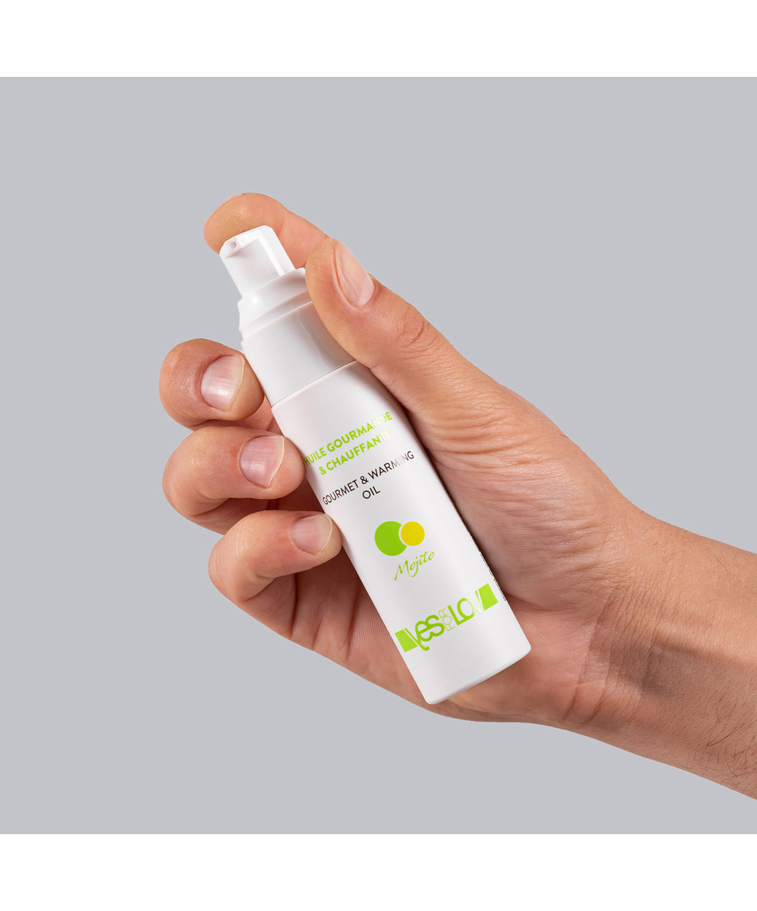 YESforLOV skūpstiem droša sildoša masāžas eļļa 50 ml