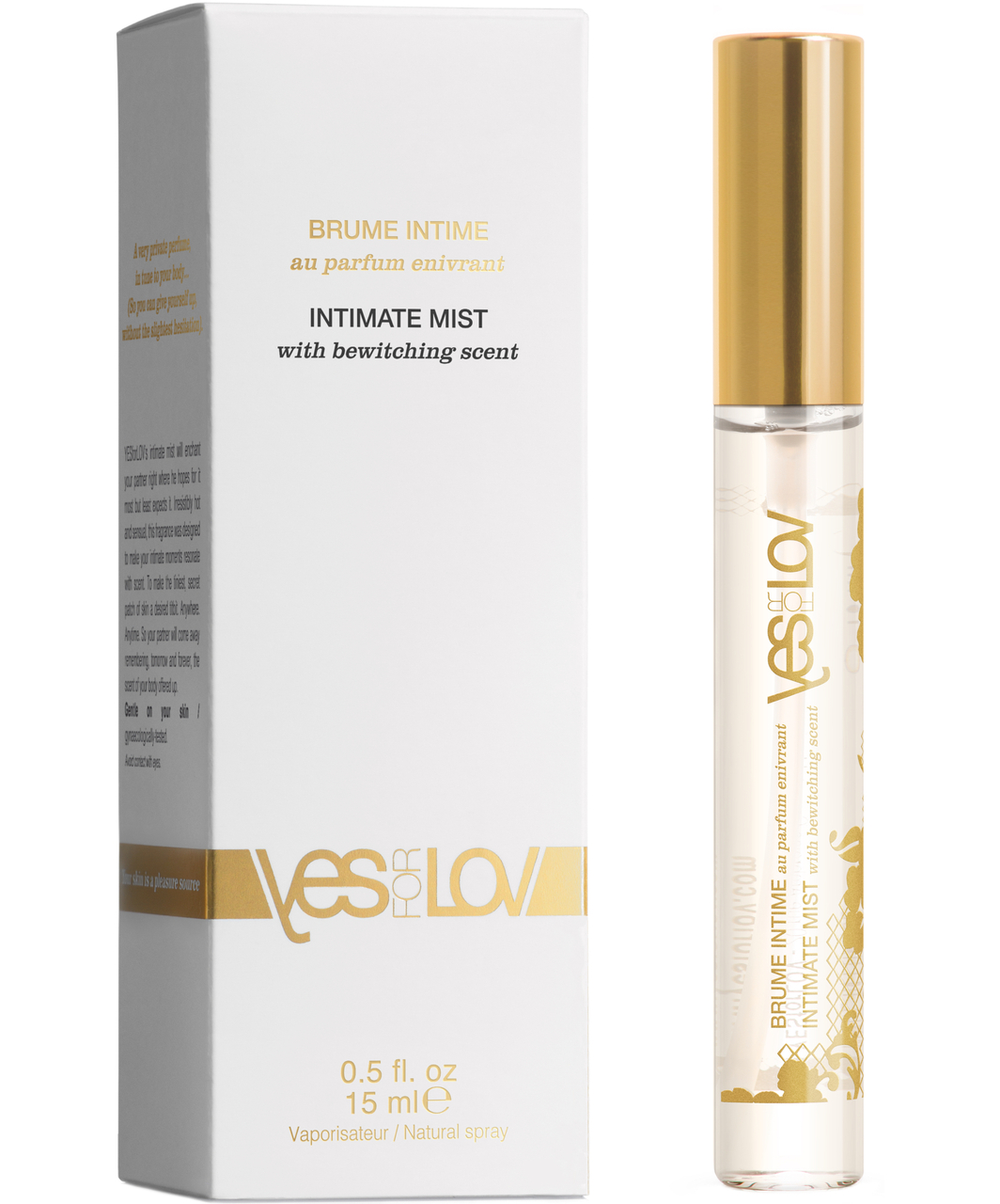 YESforLOV Intimate Mist intiimne lõhnapihusti (15 ml)