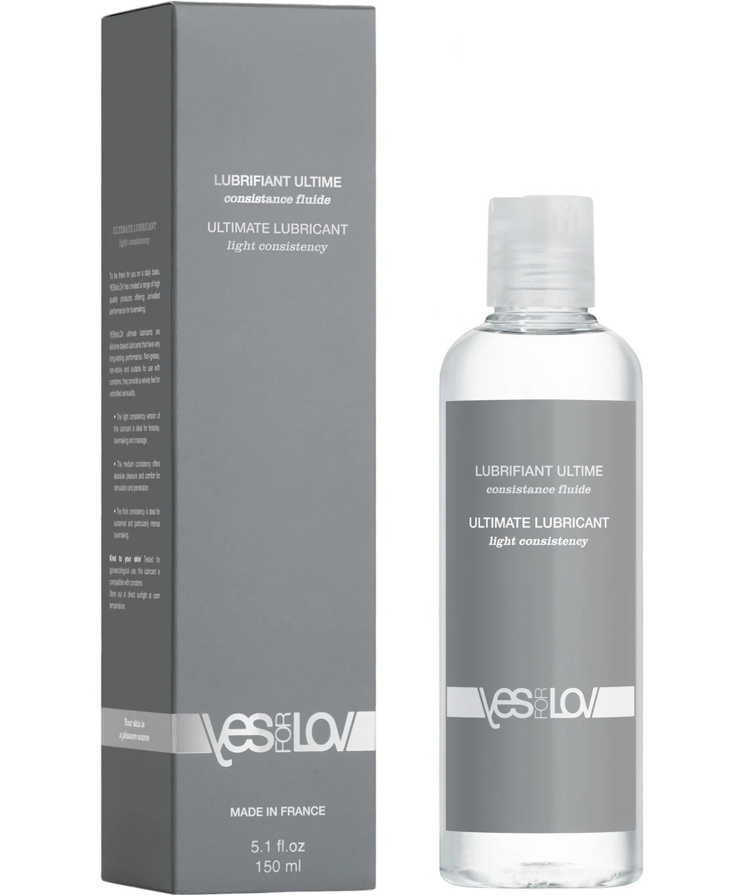 YESforLOV Light silikoninis lubrikantas (150 ml)