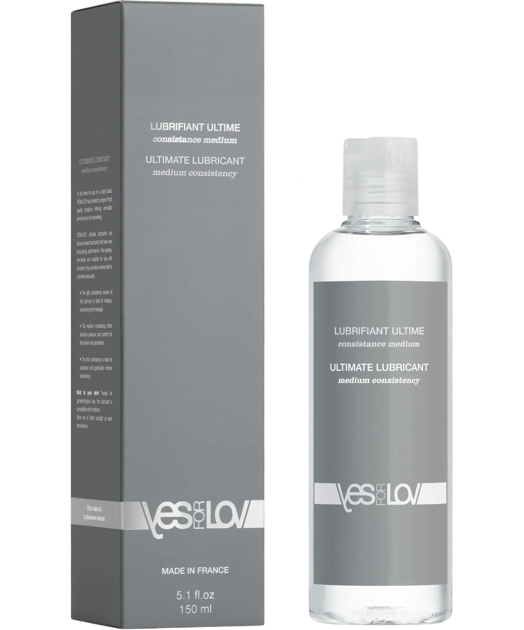 YESforLOV Medium silikona bāzes lubrikants (150 ml)