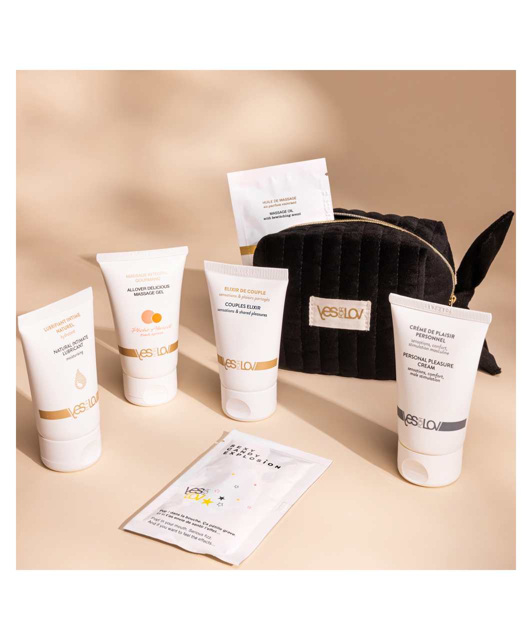 YESforLOV My Delight komplekts baudai divatā