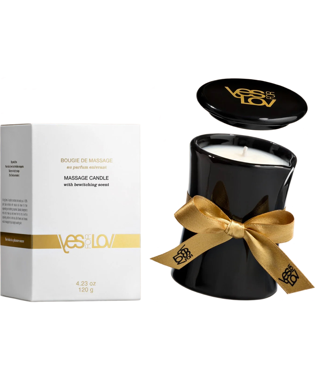 YESforLOV scented massage candle (120 g)