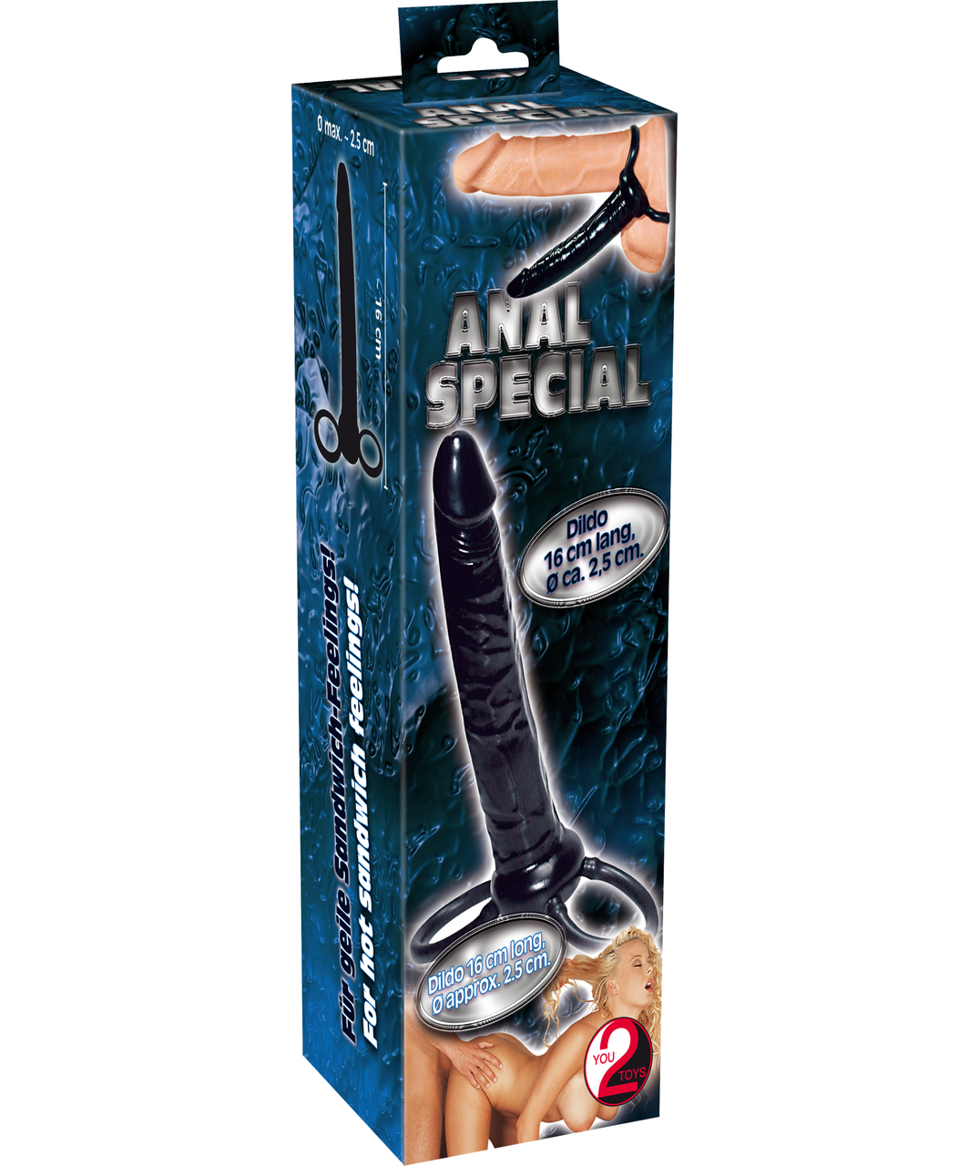 You2Toys Anal Special dildo zakładane na penisa