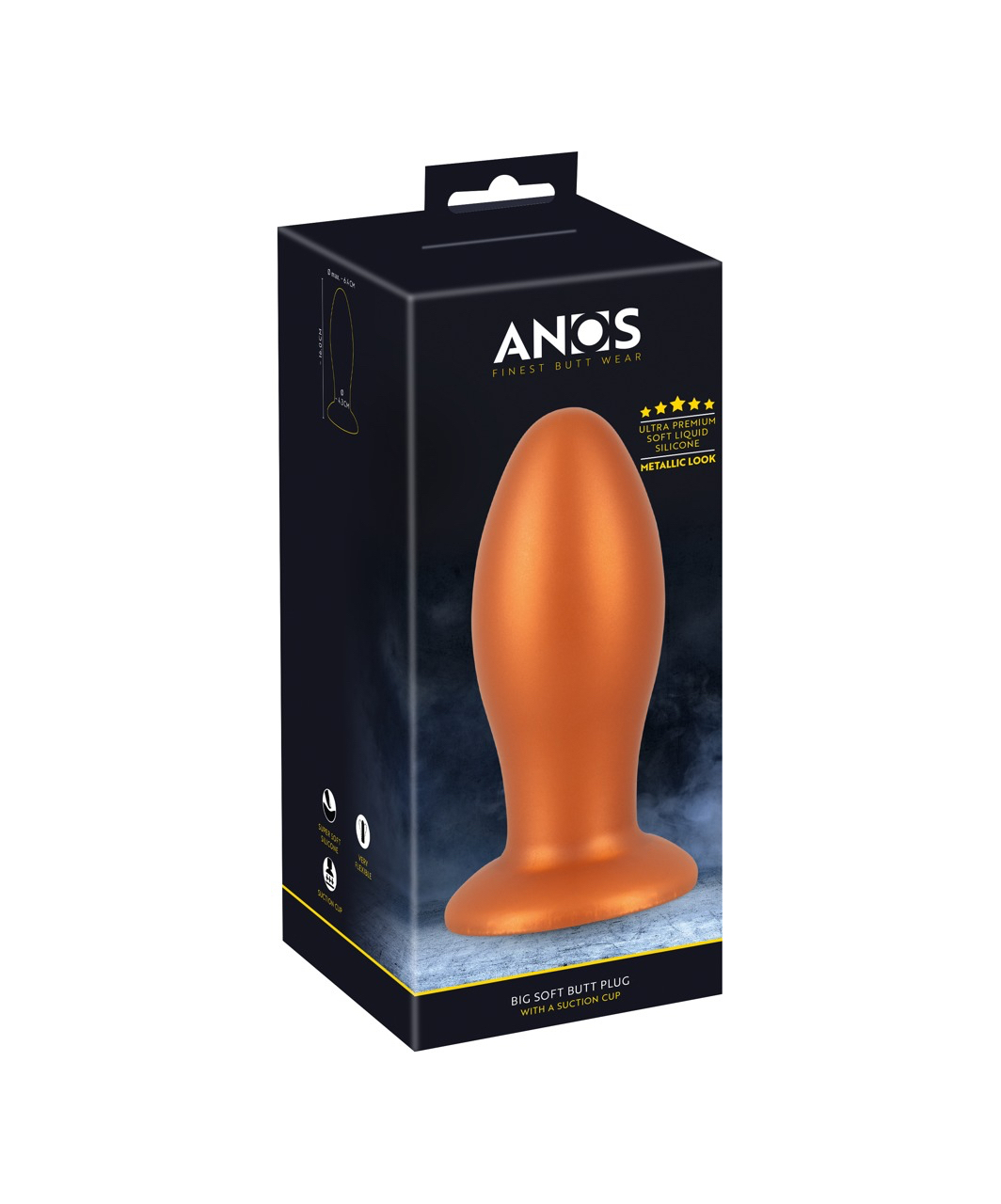 You2Toys Anos Soft Butt Plug With Suction Cup