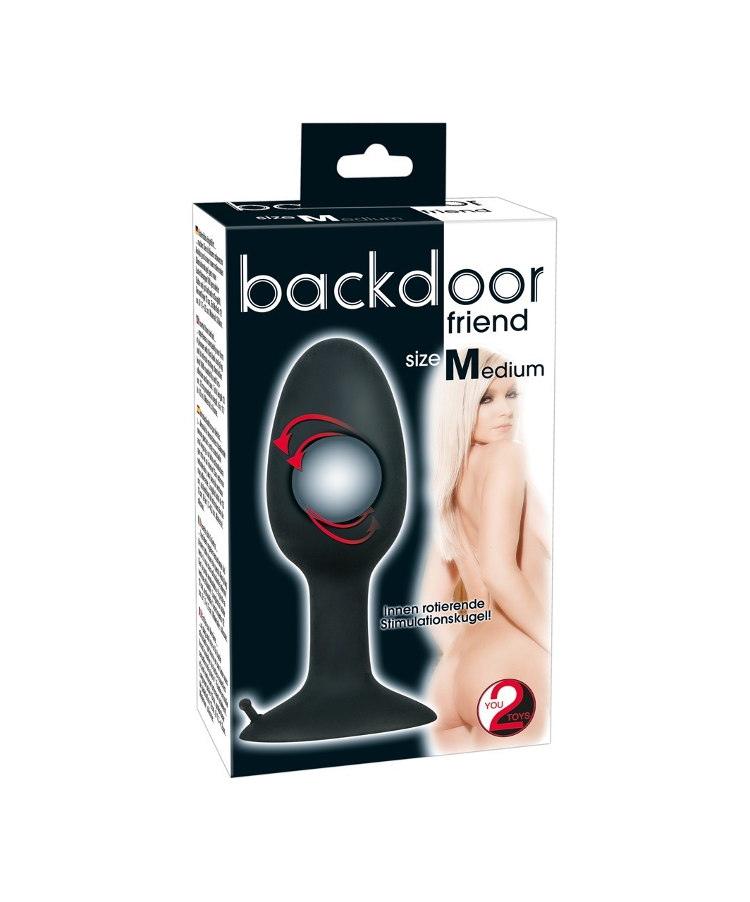 You2Toys Backdoor Friend Jiggle Suction Cup Plug