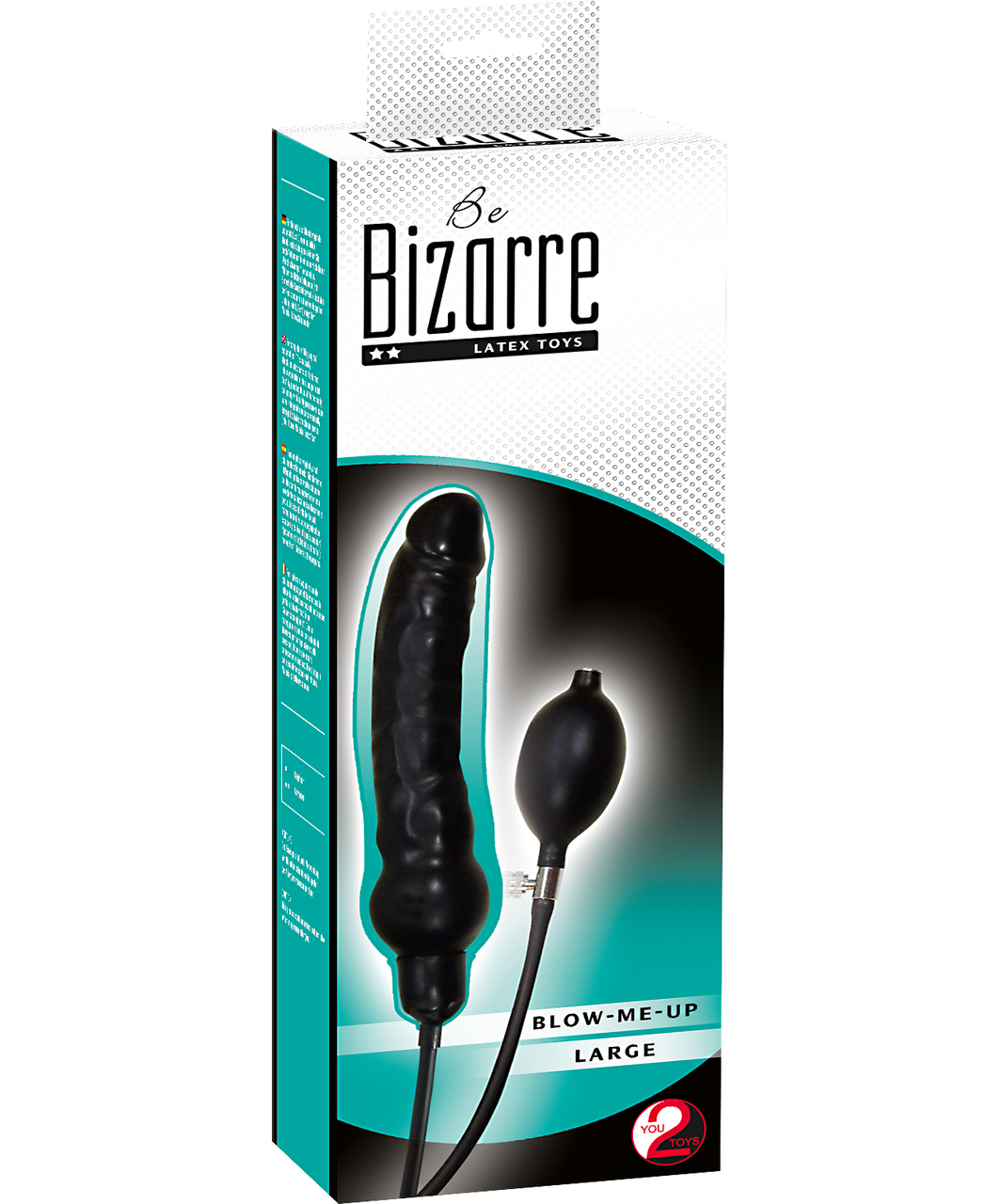 You2Toys Be Bizarre Blow Me Up Inflatable Dildo