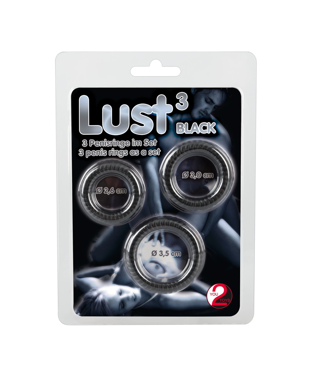 You2Toys Lust 3 Cock Ring Set