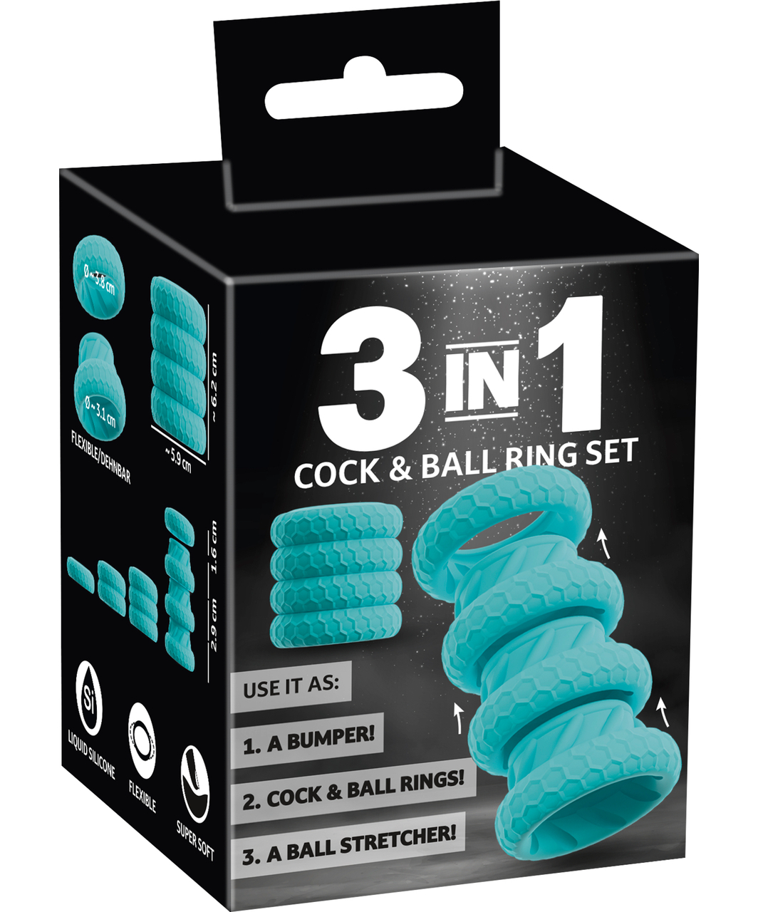 You2Toys Multipurpose Stackable Intimate Ring Set