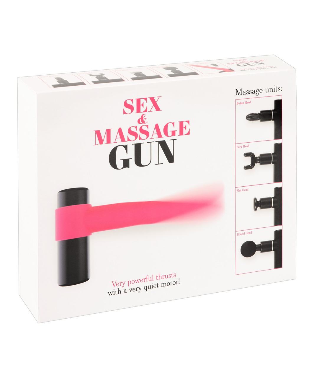 You2Toys Sex & Massage Gun vibruojantis masažuoklis