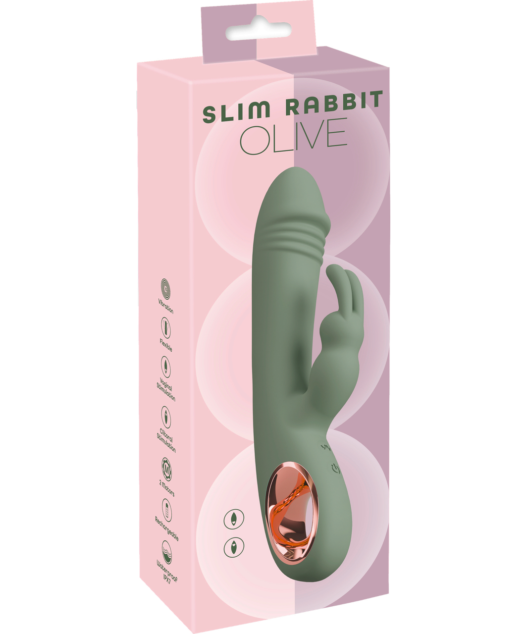 You2Toys Slim G-Spot Olive vibrator
