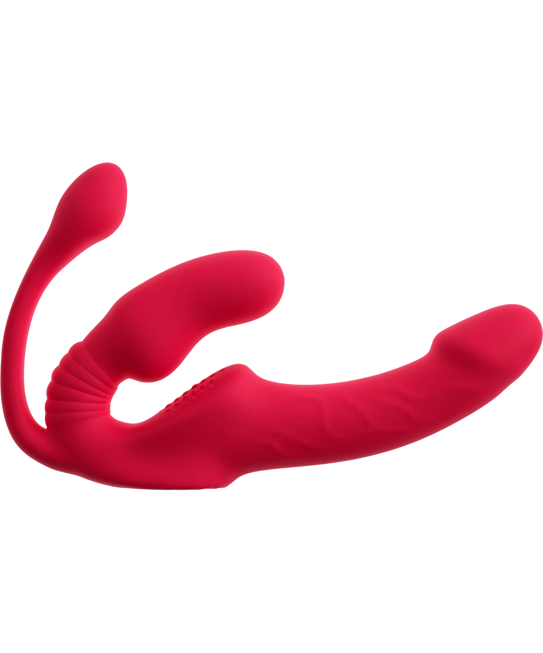 You2Toys Triple Teaser rihmavaba vibreeriv strap-on