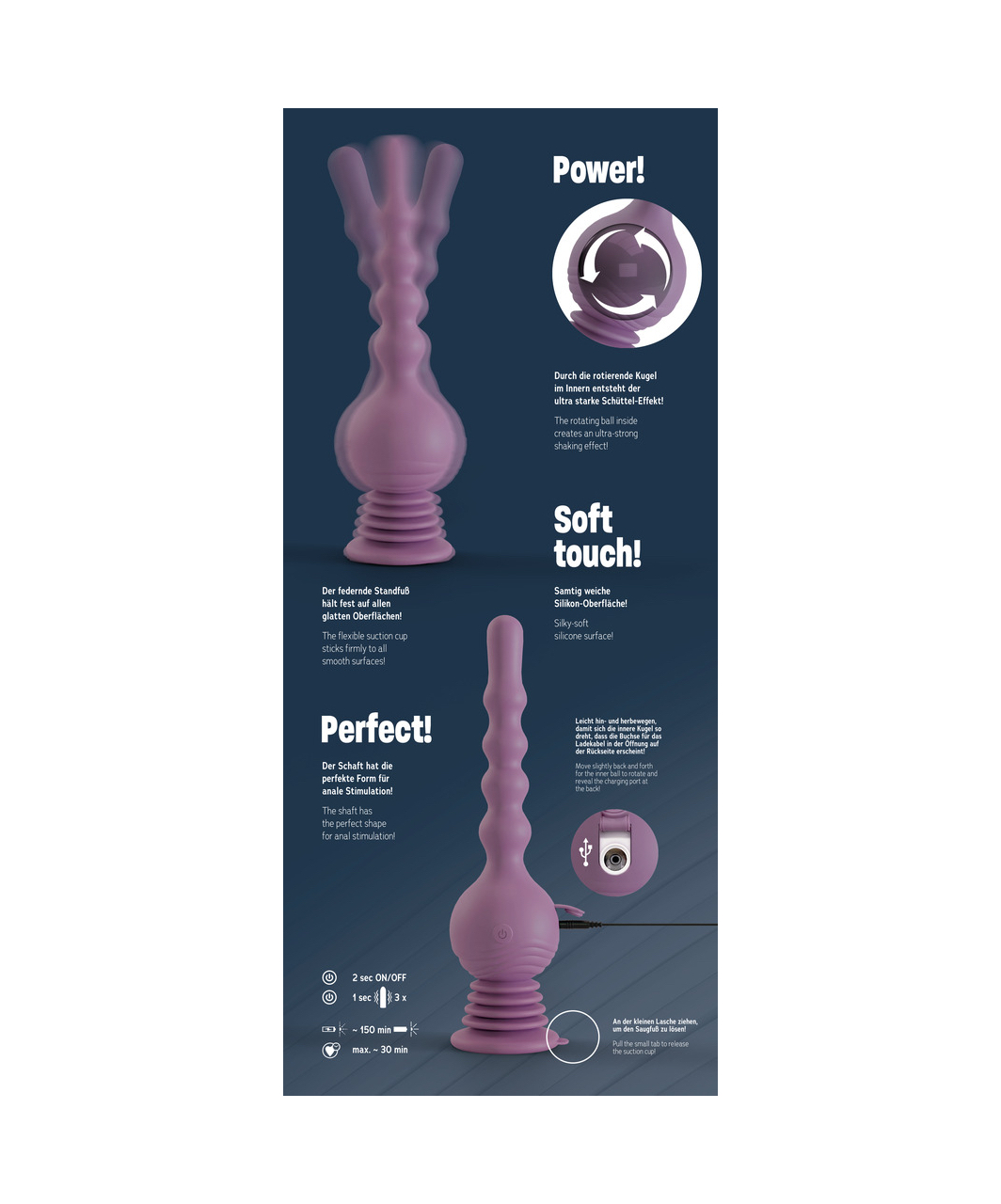 You2Toys Turbo Shaker Anal vibratorius