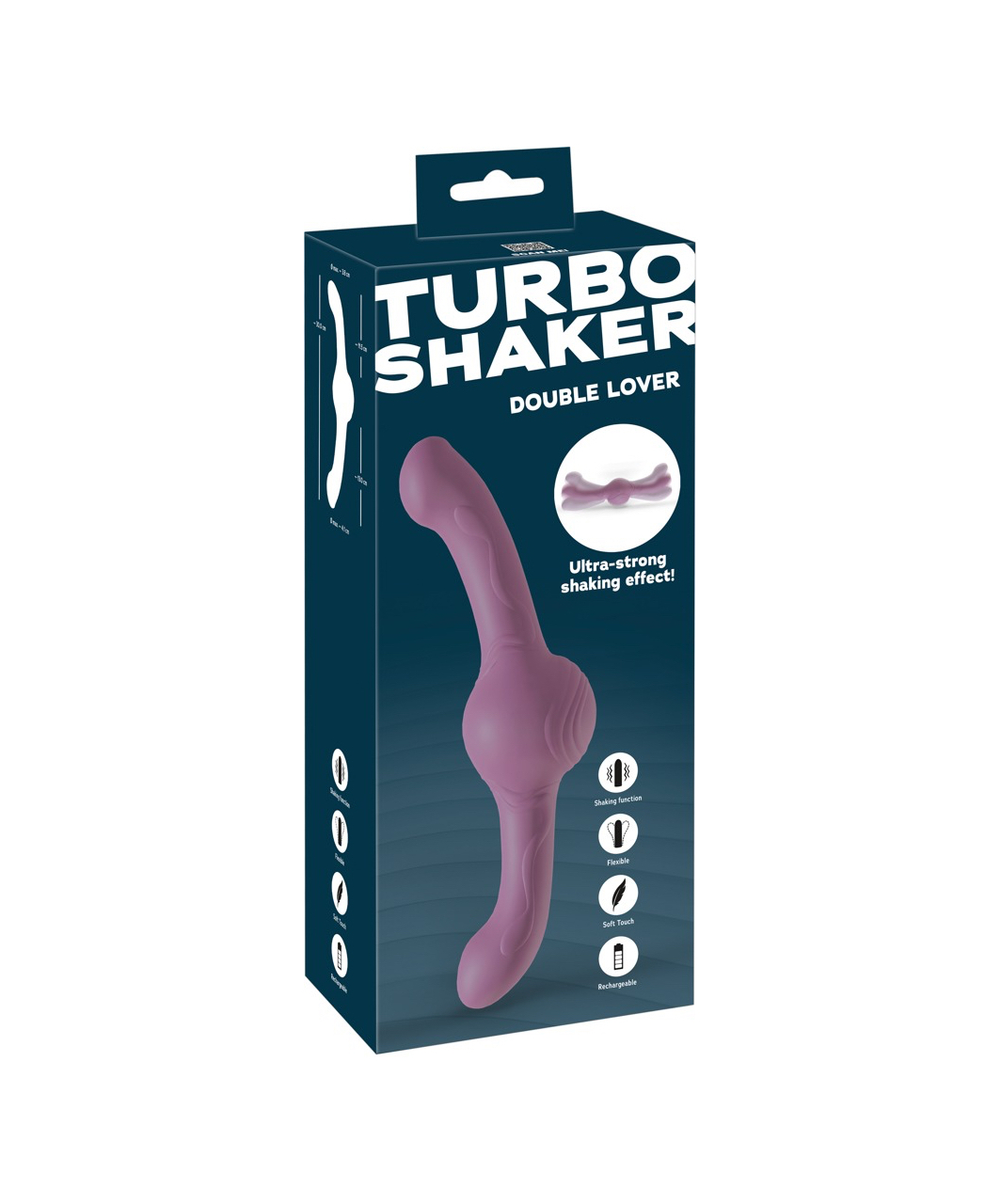 You2Toys Turbo Shaker Double vibratorius