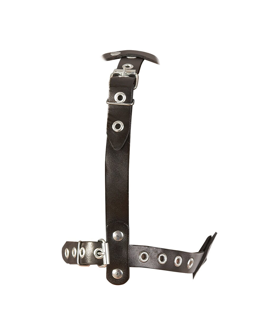 Zado Gag & Dildo leather head harness