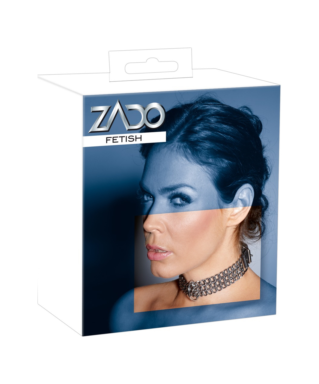 Zado leather & chain collar