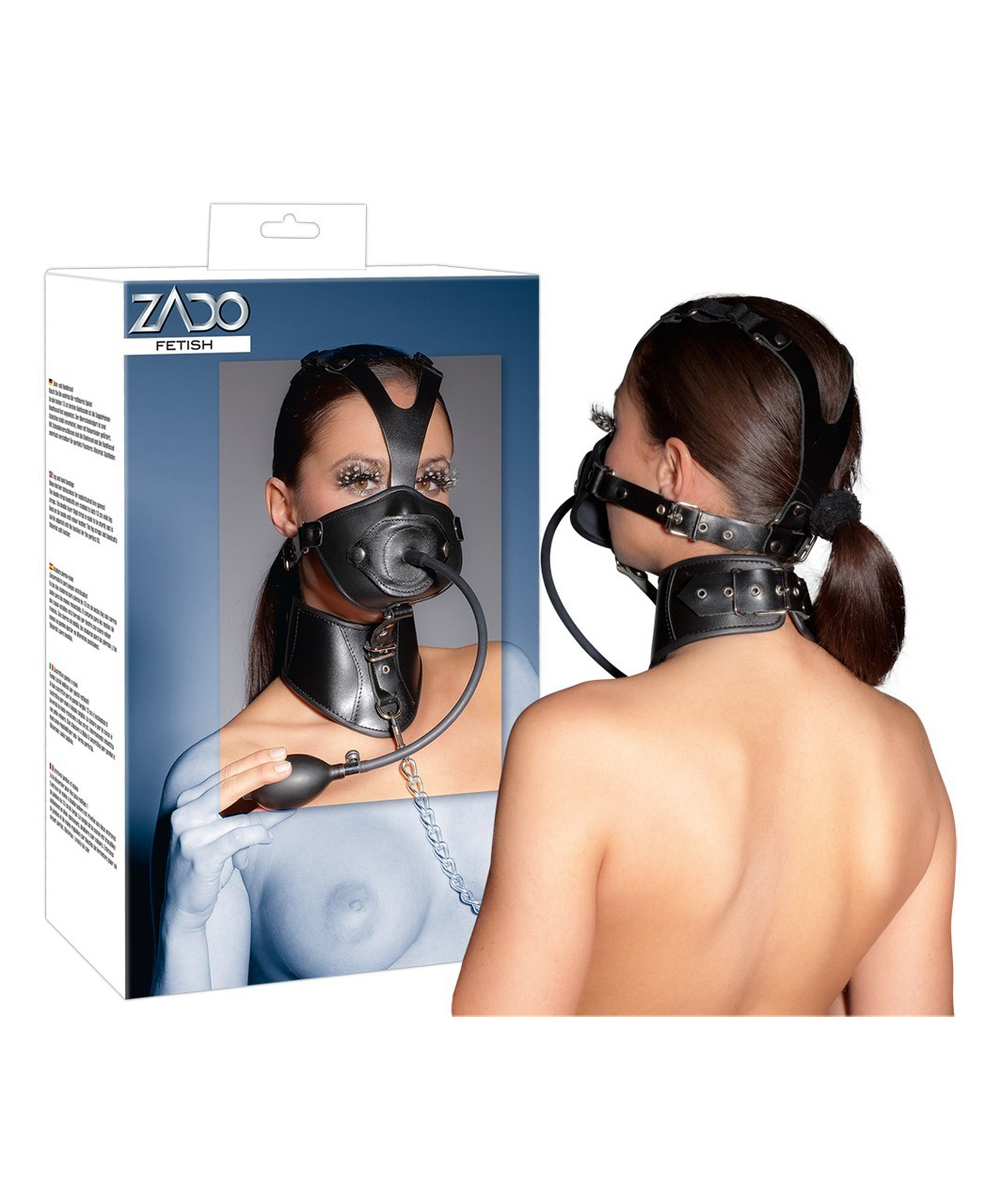 Zado Leather Head Mask